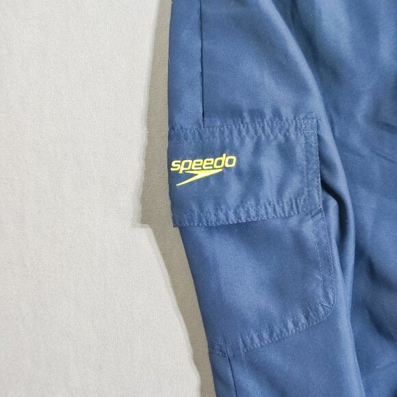 Speedo board shorts men's youth sz XL blue colour summer swim wear - Picture 6 of 11